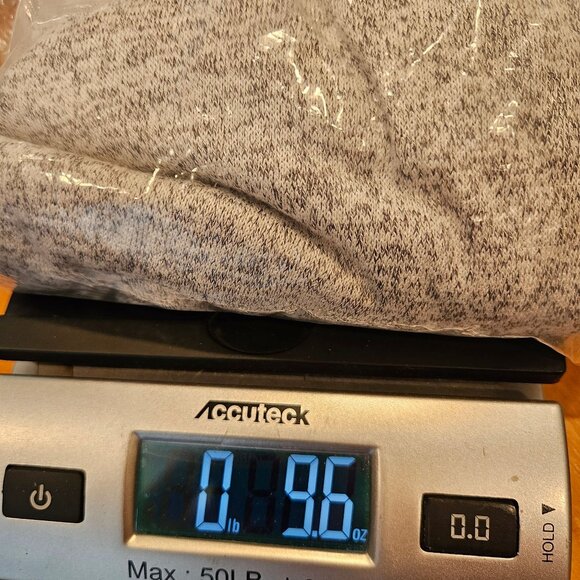 Athleta Womens L Long Sleeve Heathered Gray Tunic Top Athleisure yoga casual - Picture 11 of 11